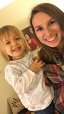 Thanksgiving with one of her Aunt Ashleys!
